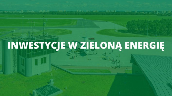 Lotnisko w Bydgoszczy stawia na ekologię