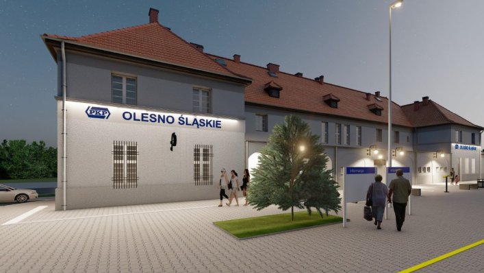 Modernizacja dworca w Oleśnie Śląskim już wkrótce
