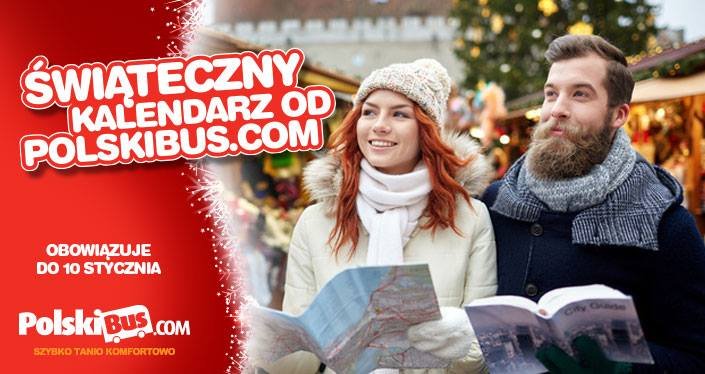 Nowy, zimowy kalendarz od PolskiBus.com!