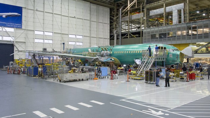 Pierwszy lot Boeing 737 MAX - lot transmitowany na żywo !