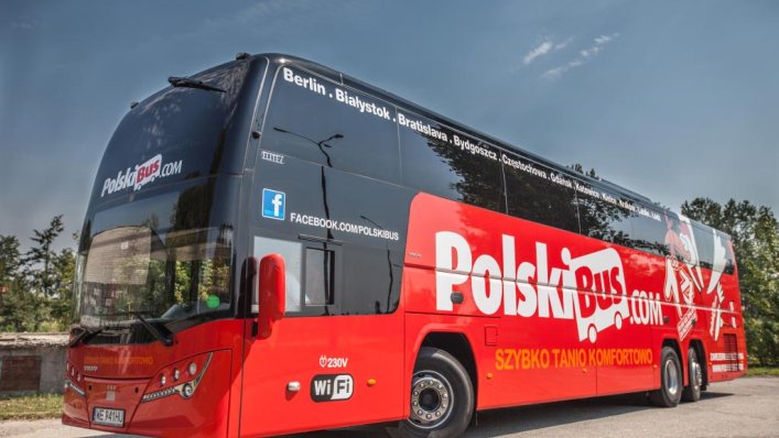 PolskiBus: Rzeszów - Warszawa i Kielce - Warszawa już za 5 PLN!