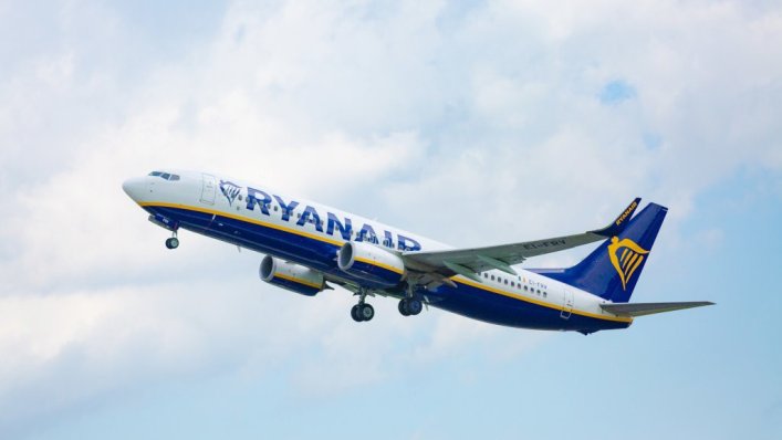 Ryanair ogłosił statystyki ruchu lotniczego z października