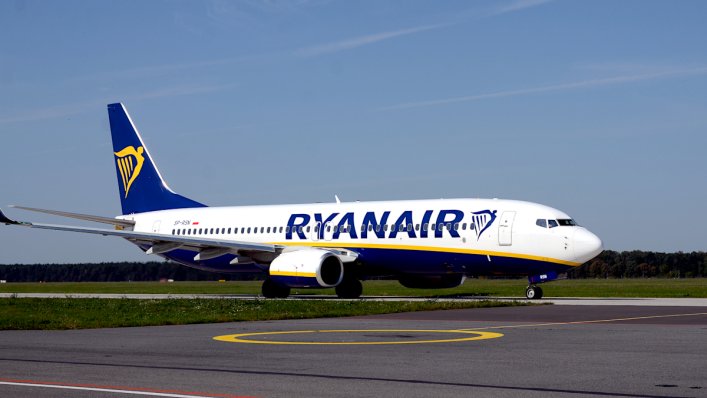 Ryanair poleci z Modlina do Koszyc