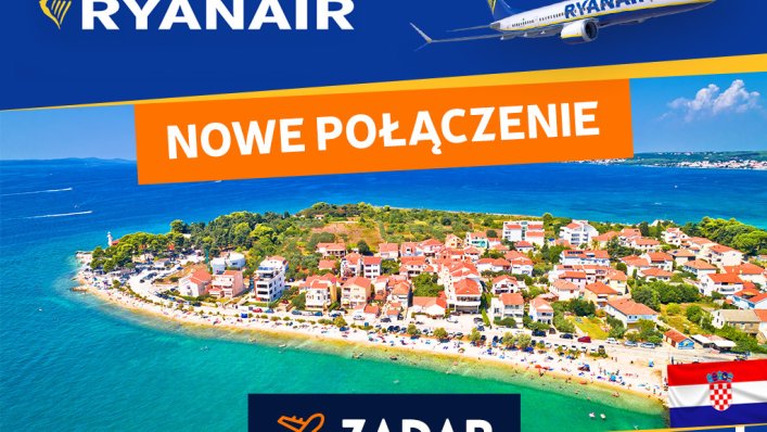 Z Rzeszowa do Zadaru z Ryanair