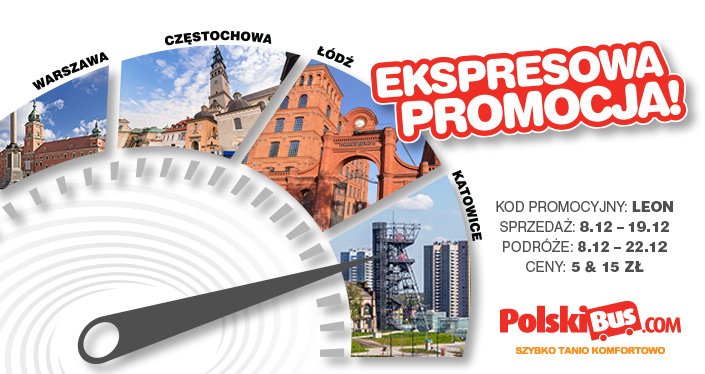 Ekspresowa promocja w PolskiBus