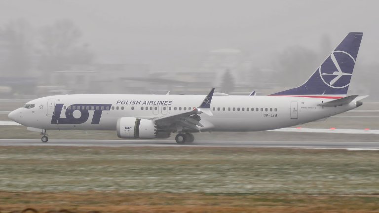 LOT odebrał drugi samolot Boeing 737 MAX 8