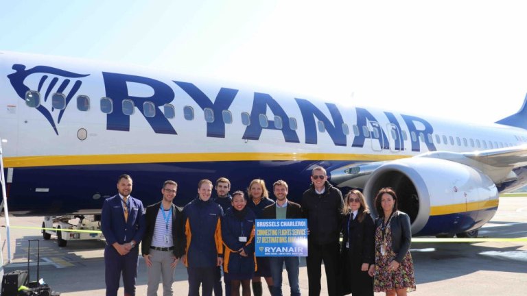 Loty Ryanair przez Brukselę Charleroi – z Warszawy i Krakowa