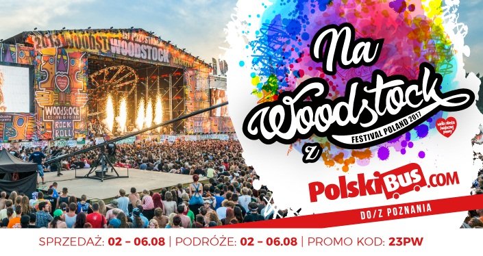 Na 23. Przystanek Woodstock z PolskiBus