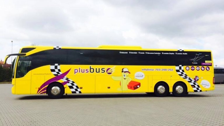 PlusBus - nowa pula biletów od 1 PLN na trasie Warszawa - Łomża