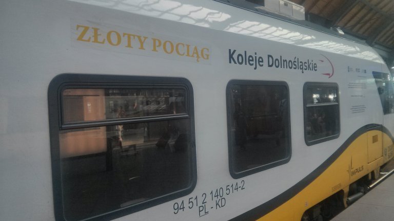 Złoty pociąg Kolei Dolnośląskich