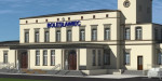 Dworzec w Bolesławcu w przebudowie