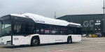 Elektryczny autobus na gdańskim lotnisku