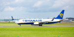 Emisja CO2 w sierpniu przez samoloty Ryanair