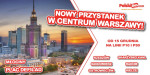 PolskiBus: Nowy przystanek w centrum Warszawy!