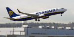 Ruch lotniczy Ryanair w kwietniu wzrósł o 14%