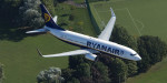 Średnia emisja Co2 Ryanair w listopadzie